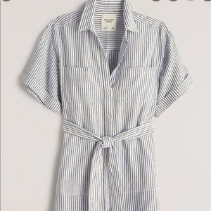 Abercrombie Short-Sleeve Beachy Shirt Dress